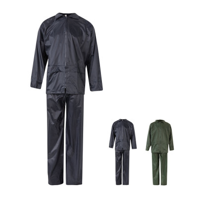 VL SEDNA. Rain suit (225g/m²), two-piece in polyester (100) with PVC coating